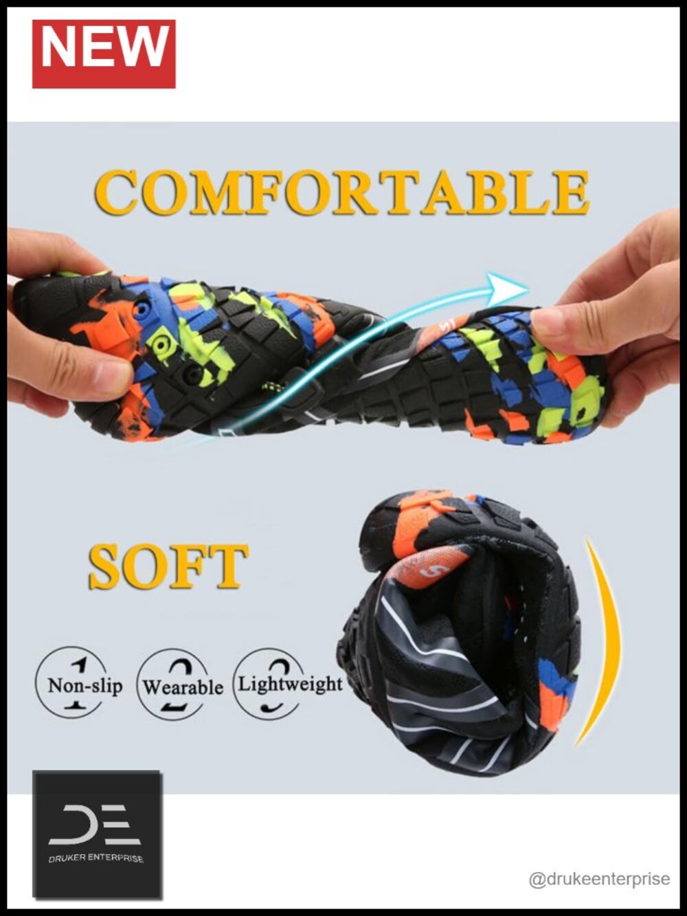 Water Shoes Barefoot Quick Dry Beach Aqua Swim Pool River Boating Fishing